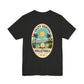 Salty Huevos Volleyball Social Club T-Shirt | Retro Beach Volleyball Graphic Tee | Coastal Summer Shirt