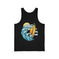 Salty Huevos Surf Graphic Tank Top - The Greenroom - Unisex Casual Sleeveless Shirt