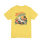 Salty Huevos Beach Cruiser T-Shirt | Retro Roller Skate Beach Graphic Tee | Coastal Summer Lifestyle Shirt