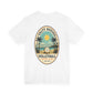 Salty Huevos Volleyball Social Club T-Shirt | Retro Beach Volleyball Graphic Tee | Coastal Summer Shirt