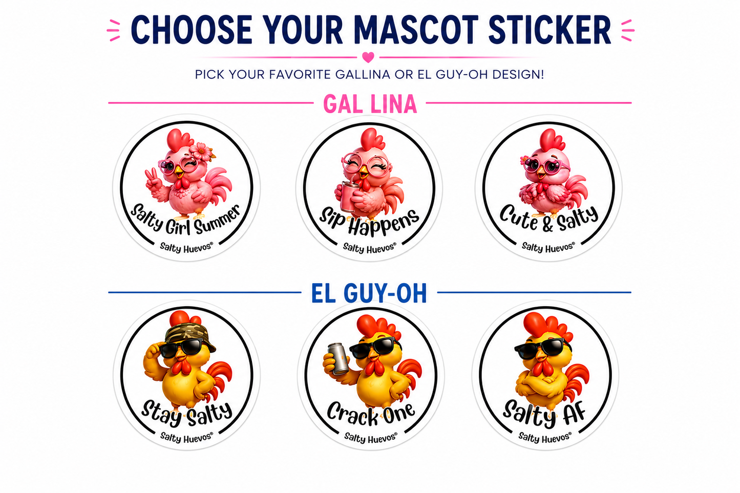 Salty Sac™ Custom Gift Bag | Choose Your Bag, Koozie & Mascot Sticker