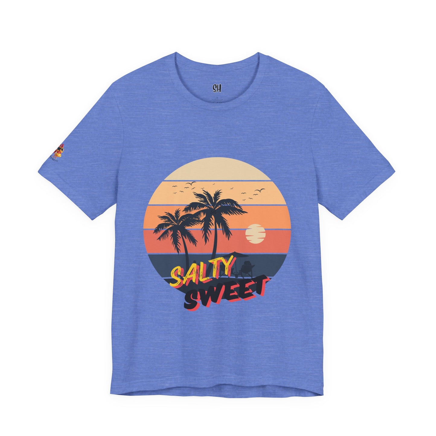 Salty Huevos Costal Vibes - Salty Sweet Graphic Tee - Unisex Casual Shirt