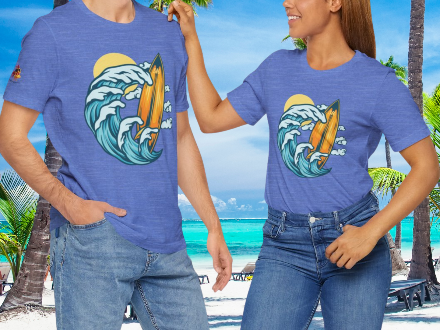 Salty Huevos Surf Graphic Tee - The Greenroom