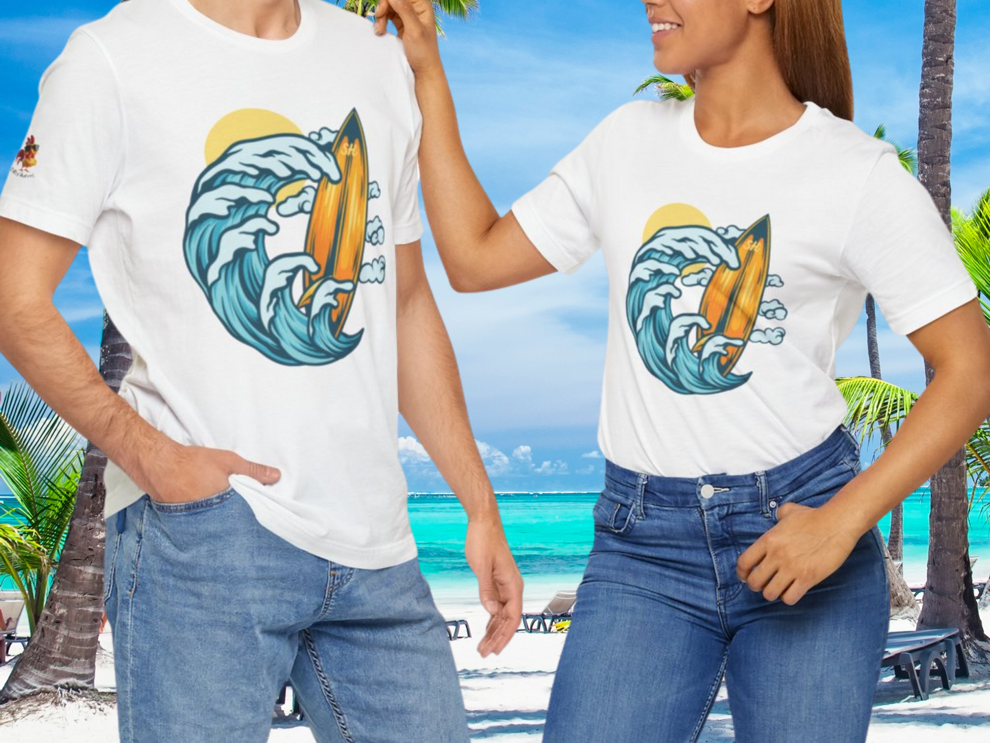 Salty Huevos Surf Graphic Tee - The Greenroom